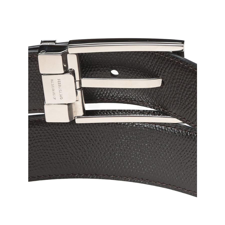 サルヴァトーレフェラガモ ベルト Salvatore Ferragamo リバーシブル カーフレザー ベルト FG675158 メンズの画像