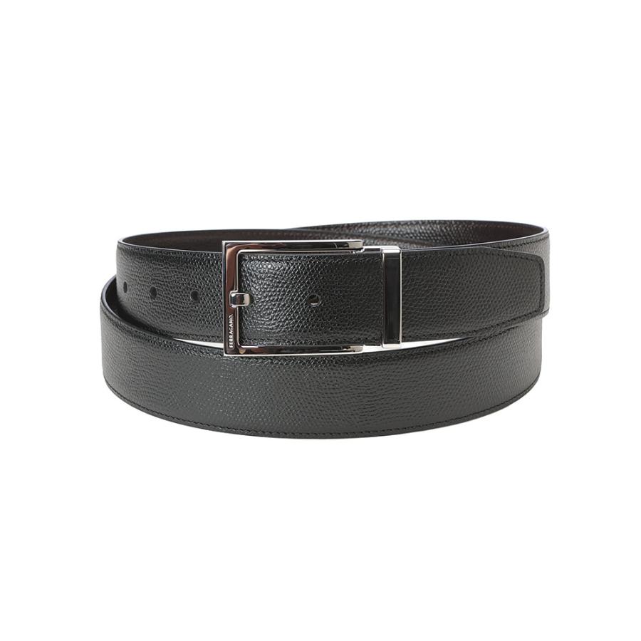 サルヴァトーレフェラガモ ベルト Salvatore Ferragamo リバーシブル カーフレザー ベルト FG675158 メンズの画像