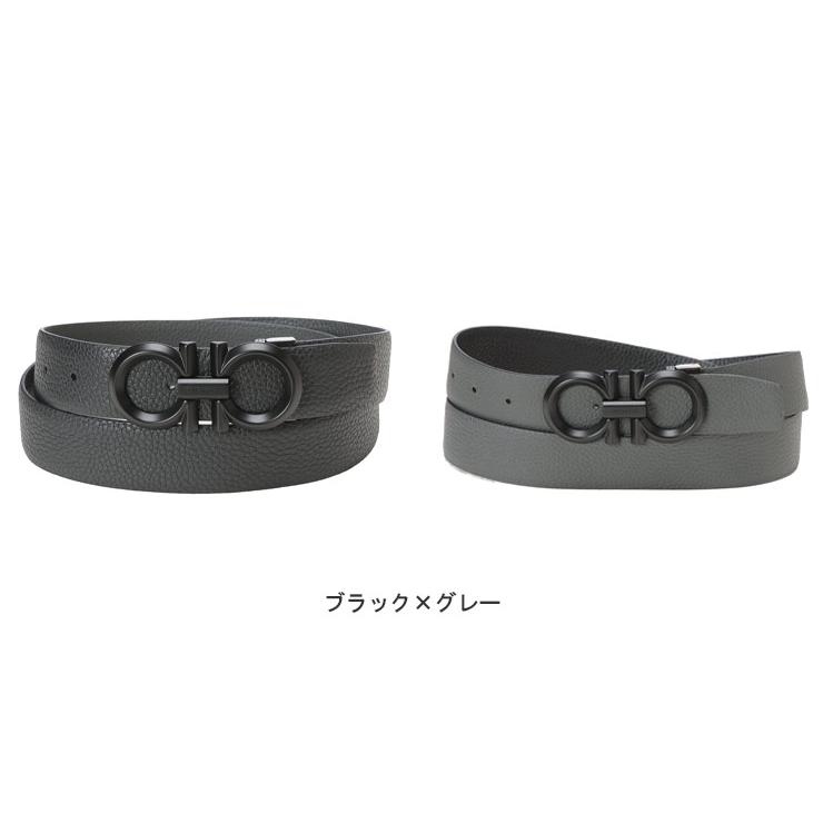 サルヴァトーレフェラガモ ベルト Salvatore Ferragamo リバーシブル ガンチーニ ベルト FG694745 メンズの画像