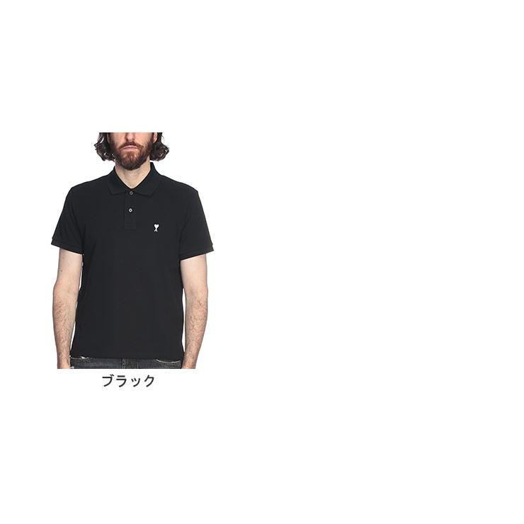 アミパリス AMI PARIS メンズ ポロシャツ 半袖 Ami de Coeur ワンポイント ロゴ クラシックフィット ポロ シャツ AMHPL411760 ブランド トップス カットソーの画像