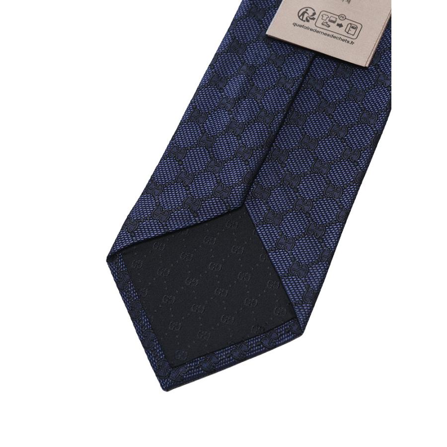 GUCCI（グッチ） メンズ ネクタイ シルク100％ GGロゴ タイ 