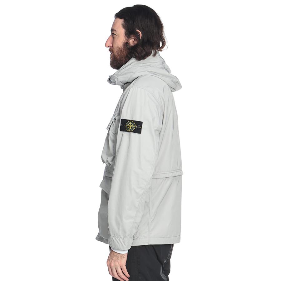 ストーンアイランド STONE ISLAND メンズ ナイロン パーカー ジャケットMICRO TWILL マイクロ ツイル フード ブルゾン SI4100032S0026 ブランド アウターの画像