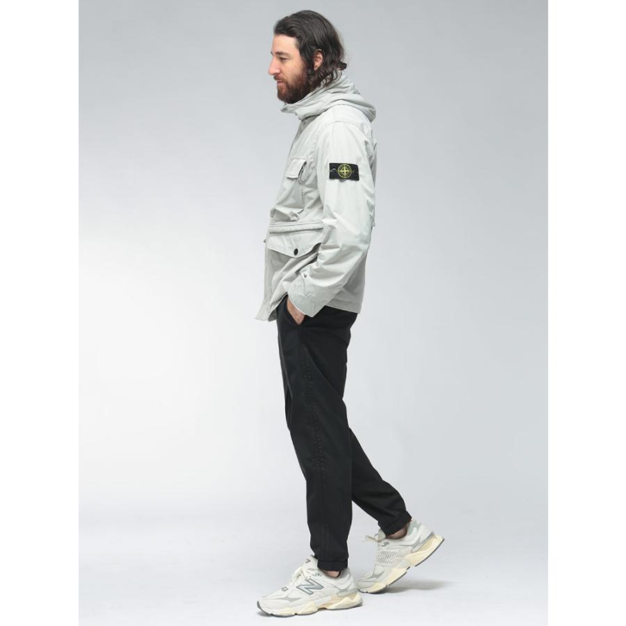 ストーンアイランド STONE ISLAND メンズ ナイロン パーカー ジャケットMICRO TWILL マイクロ ツイル フード ブルゾン SI4100032S0026 ブランド アウターの画像