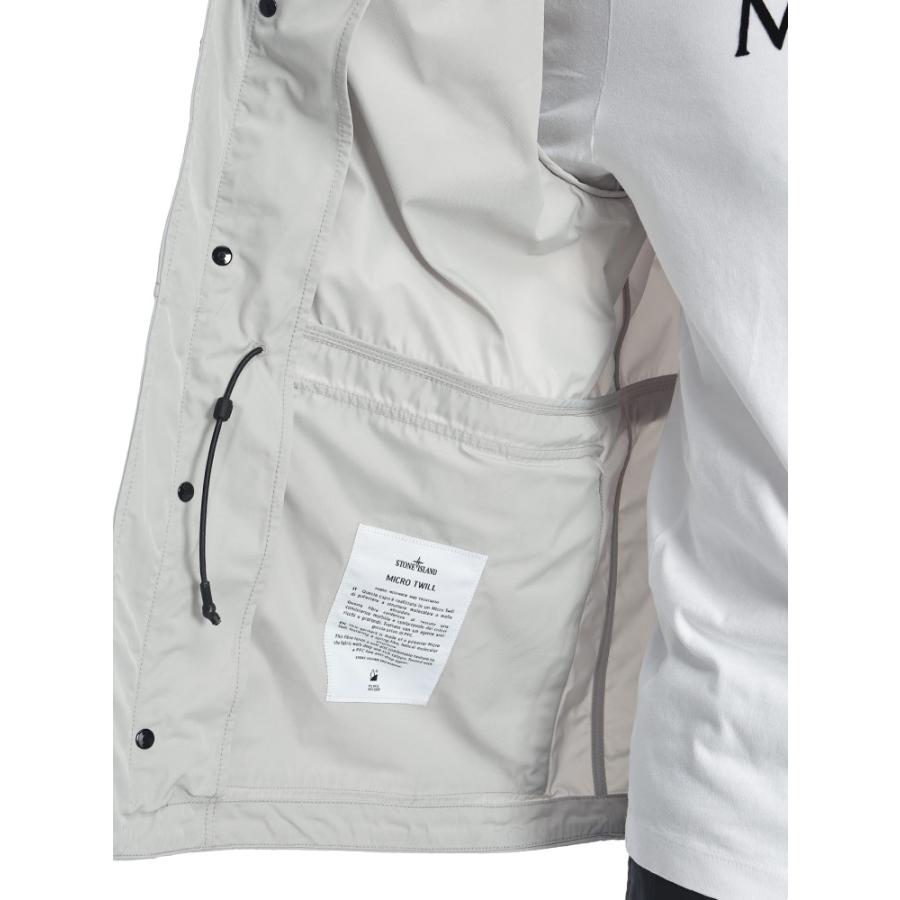ストーンアイランド STONE ISLAND メンズ ナイロン パーカー ジャケットMICRO TWILL マイクロ ツイル フード ブルゾン SI4100032S0026 ブランド アウターの画像