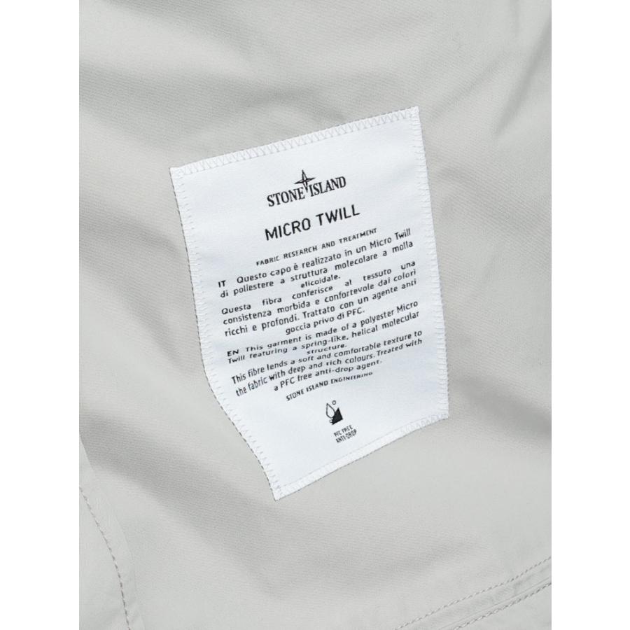 ストーンアイランド STONE ISLAND メンズ ナイロン パーカー ジャケットMICRO TWILL マイクロ ツイル フード ブルゾン SI4100032S0026 ブランド アウターの画像