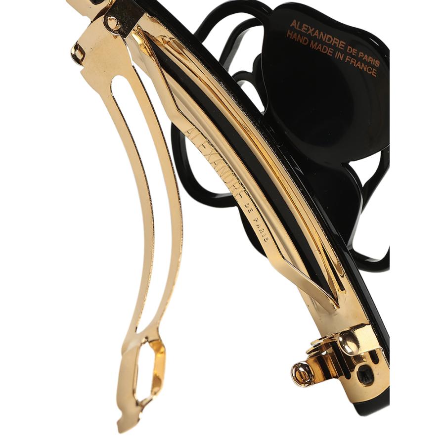 アレクサンドル ドゥ パリ ALEXANDRE DE PARIS レディース バレッタ ADPAA818493スワロフスキー カメリア ヘアクリップ ブランド アクセサリーの画像