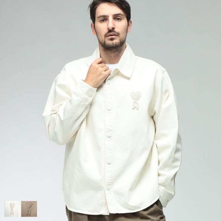 AMI Alexandre Mattiussi アミパリス メンズ シャツ 長袖 AMI PARIS