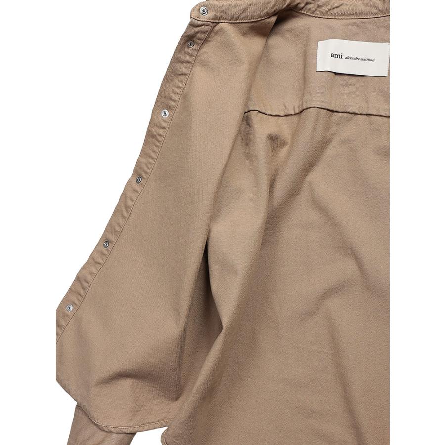 AMI Alexandre Mattiussi アミパリス メンズ シャツ 長袖 AMI PARIS