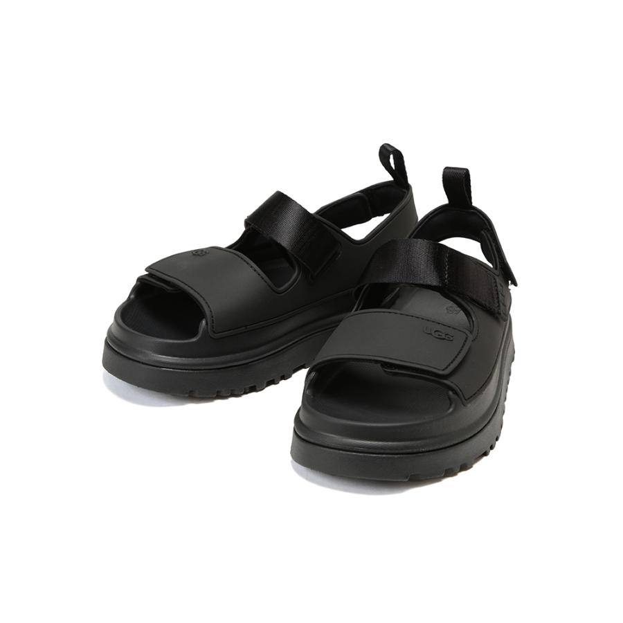 UGG ブラック サンダル シャワーサンダル25cm UGG（アグ） レディース サンダル UGGL1152813K ロゴ入り バック