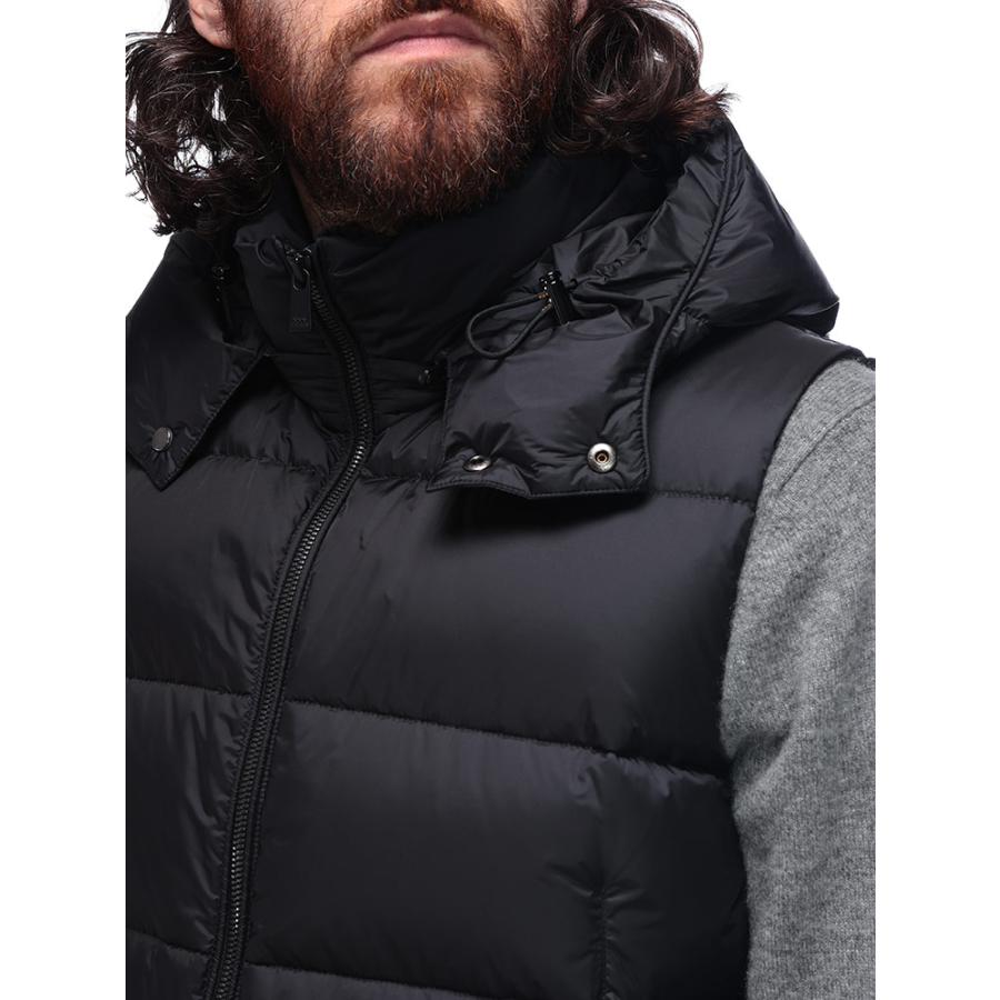 TATRAS タトラス ダウンベスト アウター メンズ フード着脱 フルジップ