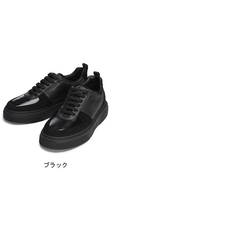 未使用✨サルヴァトーレフェラガモ　レザースニーカー　ガンチーニ　ブラック FERRAGAMO（フェラガモ） サルヴァトーレフェラガモ Salvatore