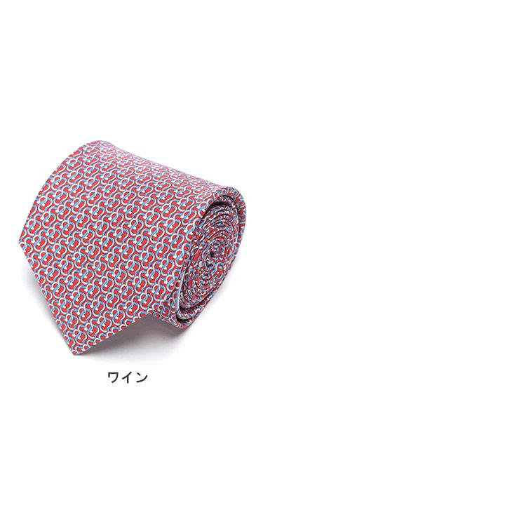 Salvatore Ferragamo シルク ネクタイ ピンク 花柄 FERRAGAMO（フェラガモ） サルヴァトーレフェラガモ ネクタイ メンズ