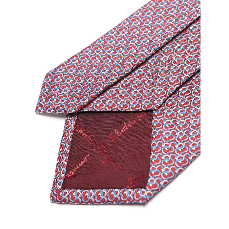 ✨未使用タグ付✨サルヴァトーレフェラガモ　金のガンチーニ　ストライプ　ネクタイ Salvatore Ferragamo - サルヴァトーレフェラガモ ワン