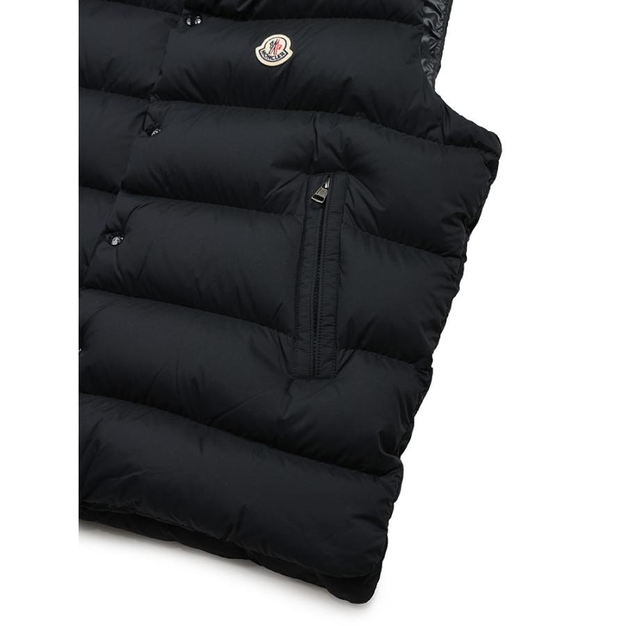 MONCLER（モンクレール） ダウン ベスト メンズ ロゴ マット