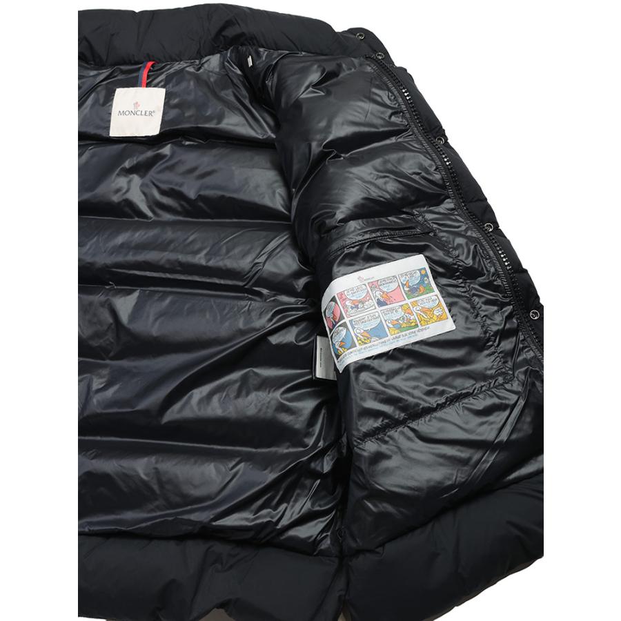 MONCLER（モンクレール） ダウン ベスト メンズ ロゴ マット