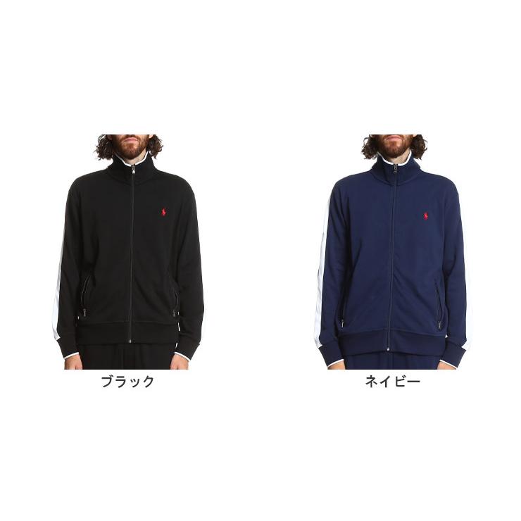 ポロラルフローレン メンズ ジャケット POLO RALPH LAUREN ブランド トラックジャケット アウター ブルゾン スタンド ライン ロゴ RL710743326｜zen｜02