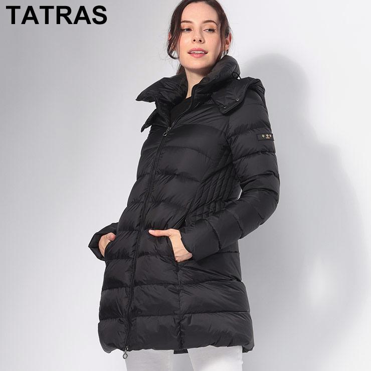TATRAS タトラス フード着脱 ミドル丈 ダウン コート POLITEAMA 