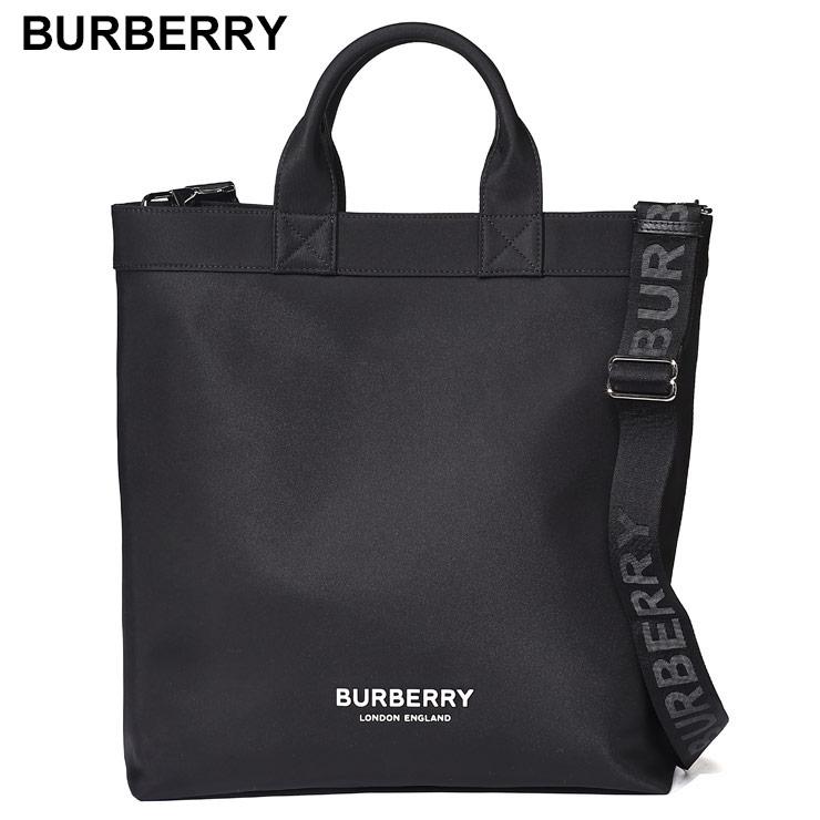 BURBERRY（バーバリー） BURBERRY 2WAY ロゴ ナイロン トートバッグ