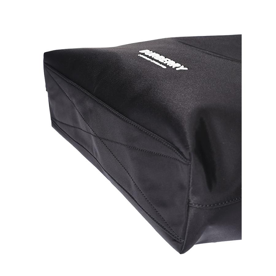 ブラック トートバッグ ナイロン BURBERRY バーバリー BURBERRY (バーバリー) 2WAY ロゴ ナイロン トートバッグ