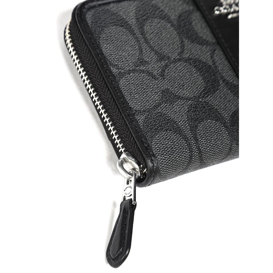 COACH（コーチ） 長財布 レディース ロゴ ラウンドジップ CO54630SVDK6