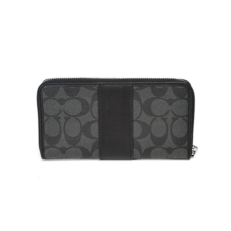COACH（コーチ） 長財布 レディース ロゴ ラウンドジップ CO54630SVDK6