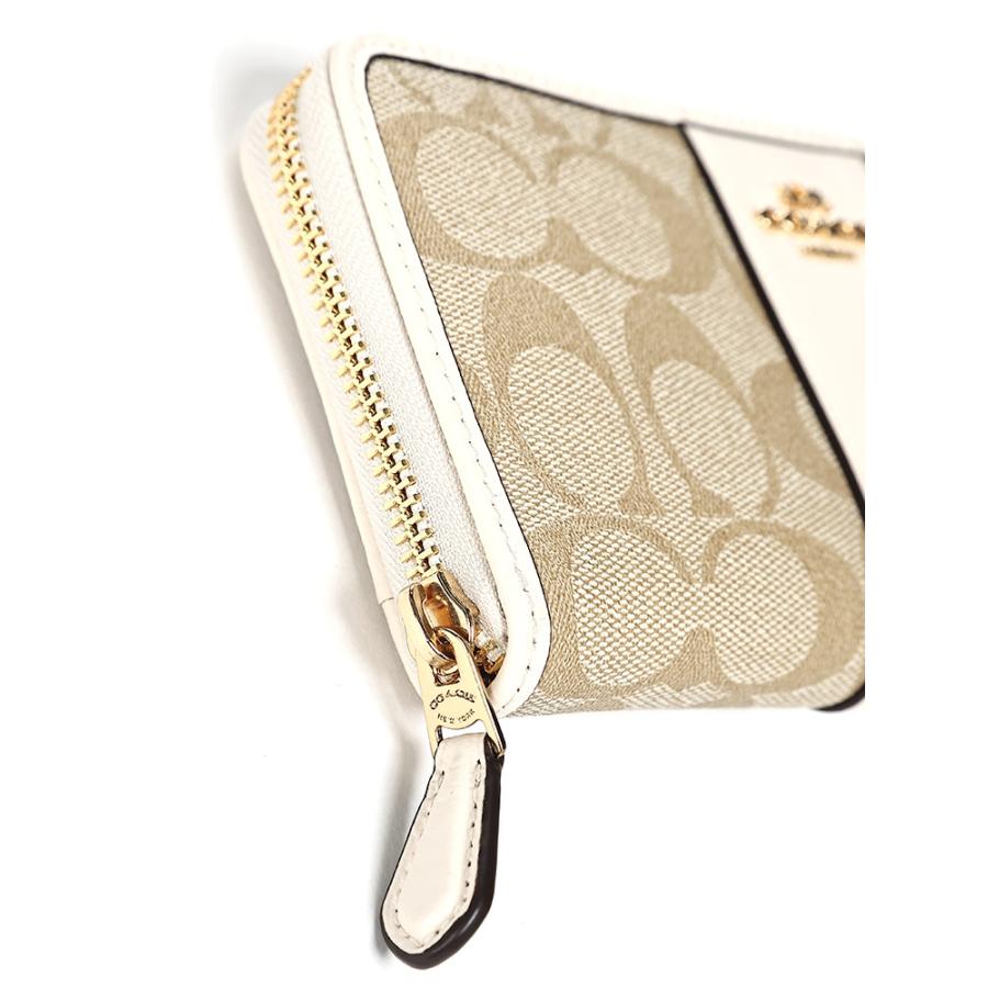 ふらんちCOACH 長財布 COACH（コーチ） 長財布 レディース ロゴ ラウンドジップ CO54630IMDQC