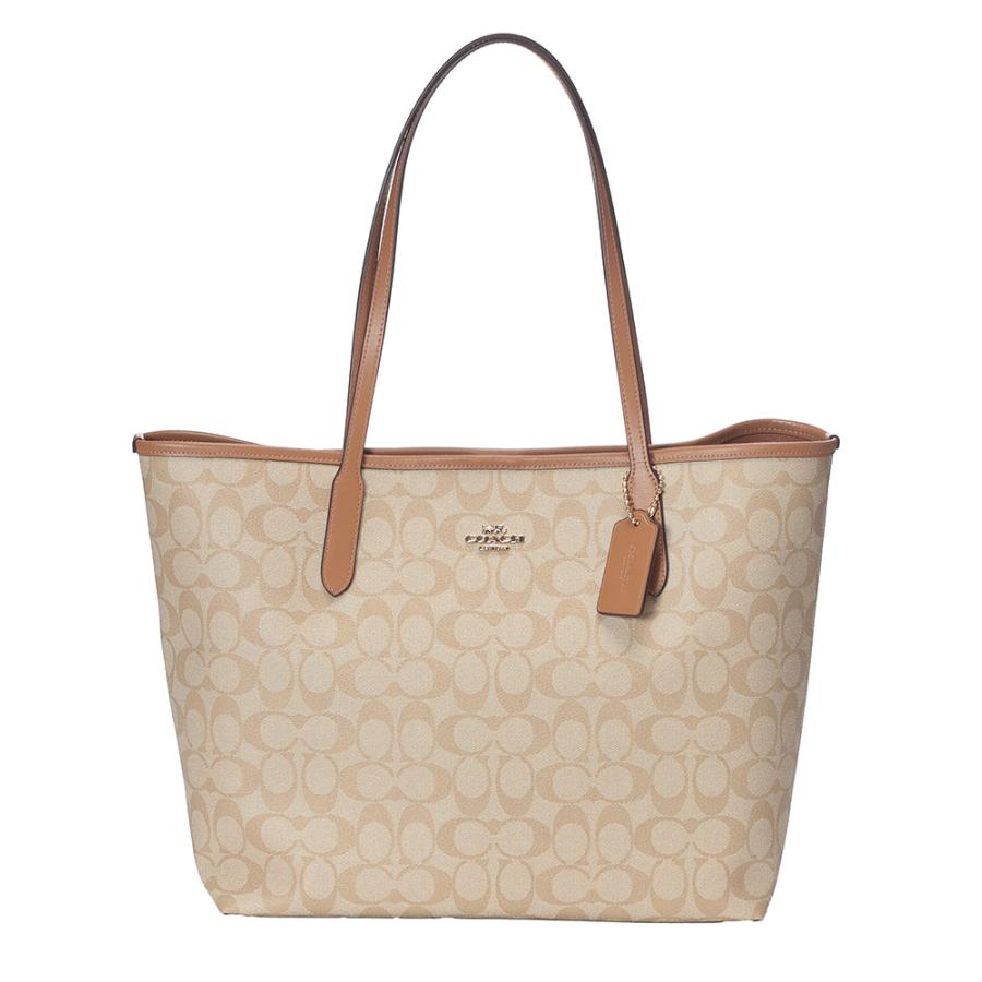 COACH（コーチ） トートバッグ レディース シグネチャー キャンバス