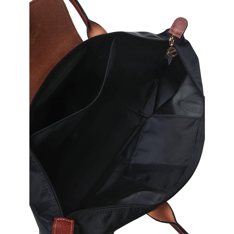 ロンシャン キャンバス&レザー トートバッグ 可愛い夏トート フランス製 ロンシャン レディース トートバッグ Longchamp リサイクルキャンバス
