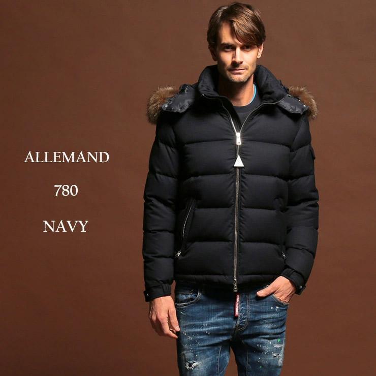 モンクレール ダウン メンズ Moncler ウール ファー フード パーカー ダウンジャケット Allemand アレマン Navy ブランド ブルゾン Mcallemand9 77 ゼンオンライン 通販 Yahoo ショッピング