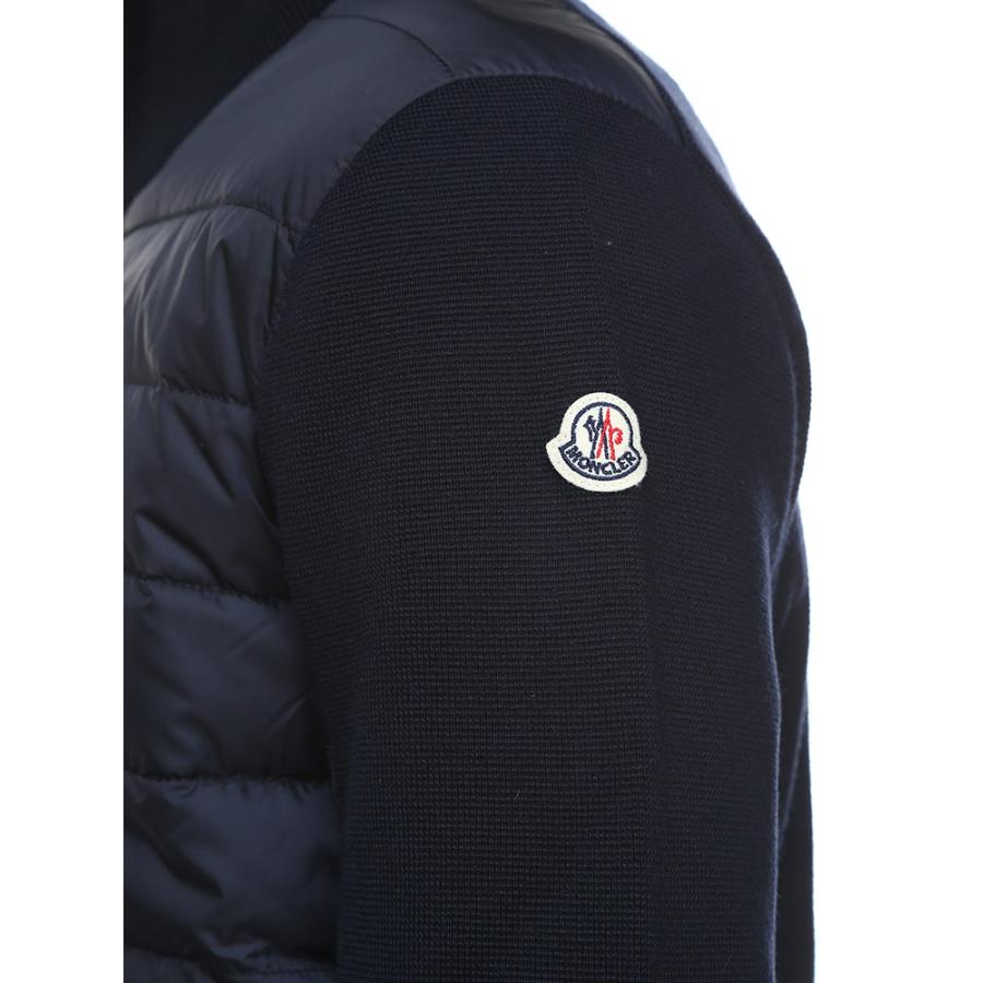 MONCLER（モンクレール） ダウン カーディガン メンズ ニット ウール