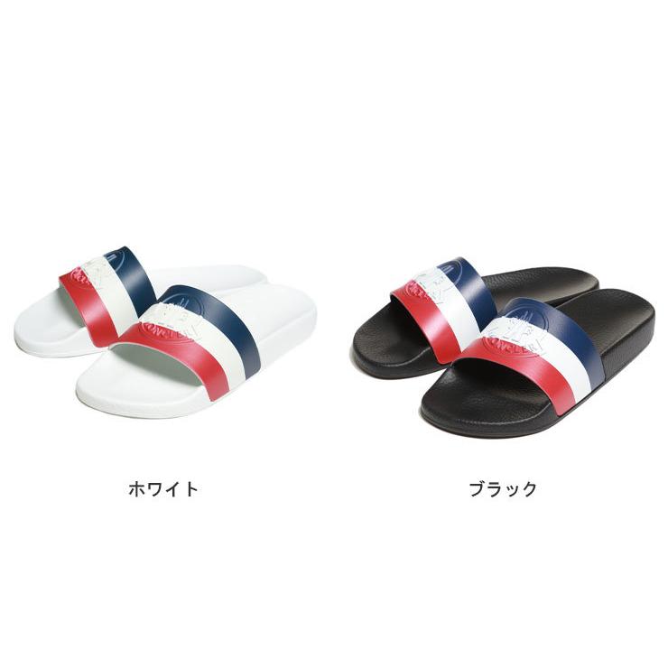 モンクレール レディース サンダル MONCLER トリコロール ロゴ 