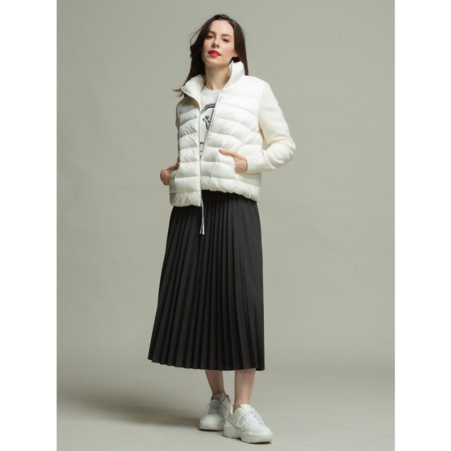 MONCLER モンクレール スタンドカラー ニット ダウンジャケット MONCLER モンクレール スタンドカラー ニット ダウンジャケット