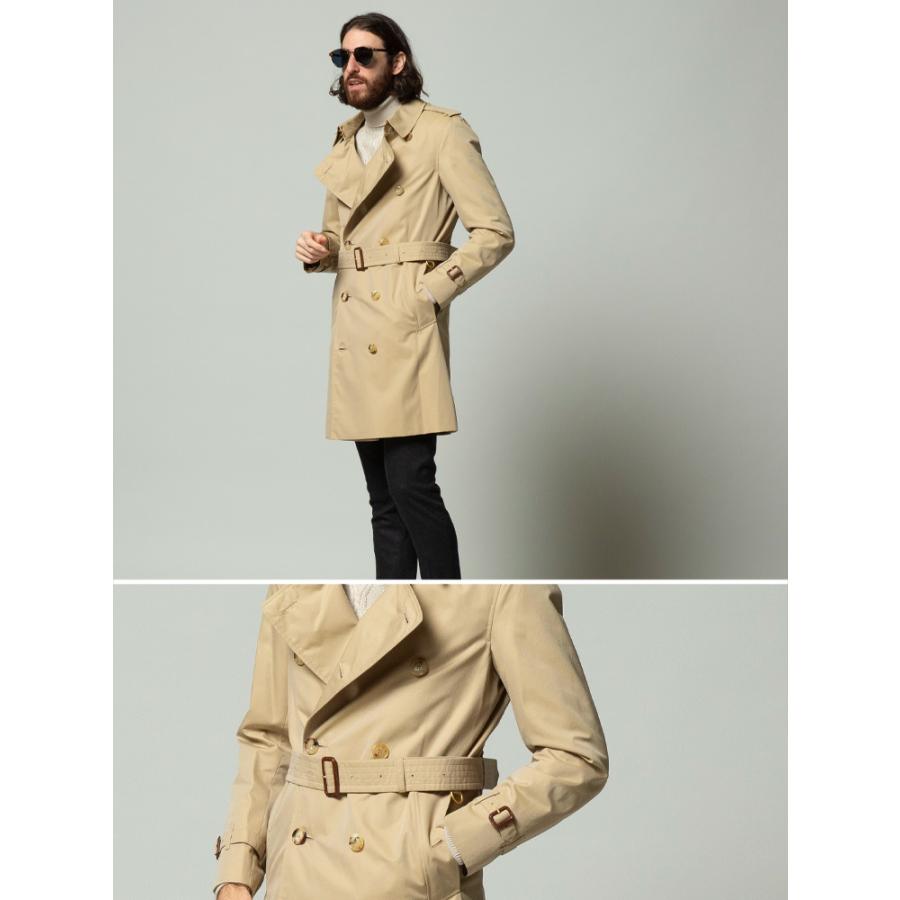 超歓迎された BURBERRY 52R L ブラウン トレンチコート メンズ