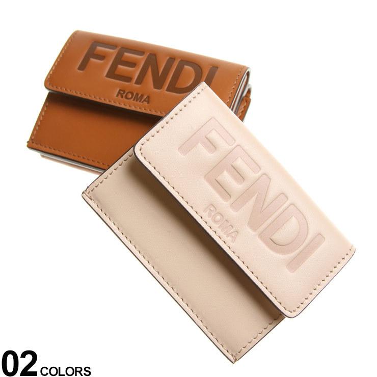 FENDI フェンディ ロゴ マイクロ 三つ折り財布 ブランド レディース 財布 ウォレット 折り財布 ミニ FDL8M0395AAYZ :7499226527:ゼンオンライン - 通販 - Yahoo!ショッピング