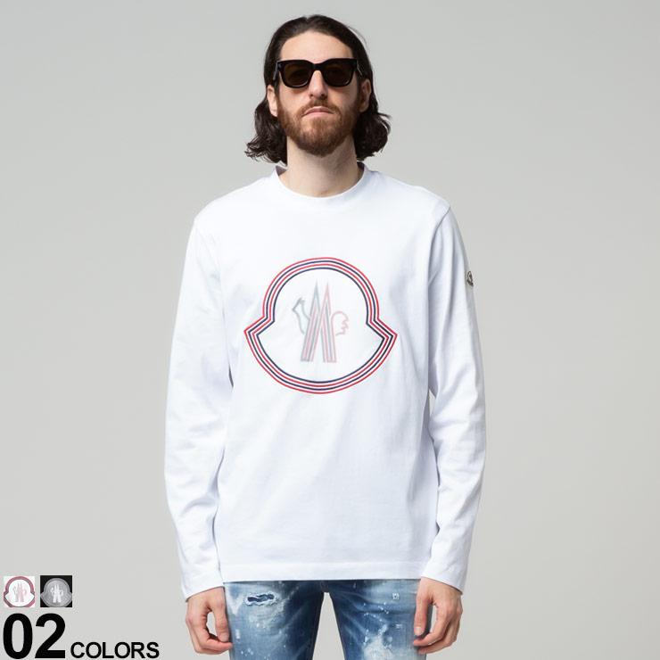 モンクレール メンズ Tシャツ MONCLER フロントBIGマーク クルーネック 長袖 Tシャツ MC8D000058390T :7499227383:ゼンオンライン - 通販 - Yahoo!ショッピング