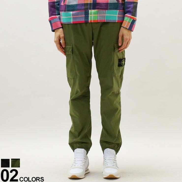 ストーンアイランド Stone メンズ パンツ ファッション カーゴパンツ Stone Island ロゴ ジョガーパンツ Si ジョガーパンツ