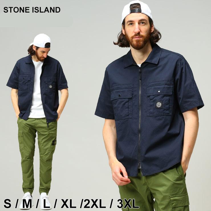 ストーンアイランド シャツ 半袖 メンズ STONE ISLAND ロゴ フルジップ ブランド 半袖シャツ 大きいサイズ SI761510619  :7499227788:ゼンオンライン - 通販 - Yahoo!ショッピング