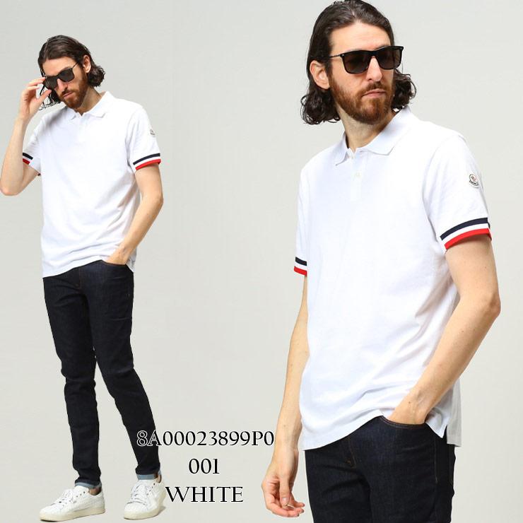 モンクレール ポロシャツ 半袖 メンズ Moncler ブランド トリコロール ライン 袖 ワッペン トップス 大きいサイズ Mc8ap0 12 ゼンオンライン 通販 Yahoo ショッピング
