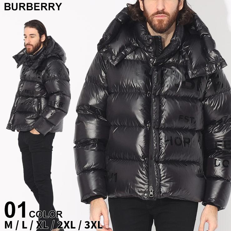 バーバリー ダウン メンズ BURBERRY ダウンジャケット ロゴ ホース 