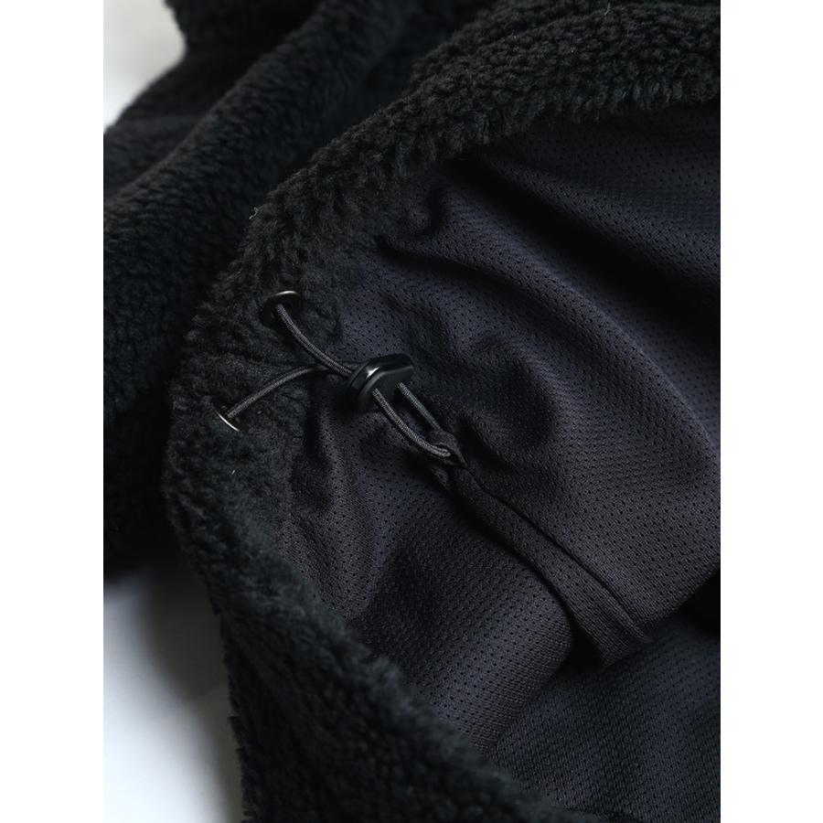 BURBERRY（バーバリー） パーカー フリース ボア メンズ 黒 クロ プル