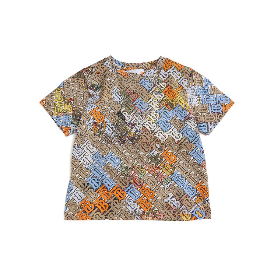 Burberry キッズ　14Y バーバリー　カットソー　総柄　TBロゴ BURBERRY バーバリー Tシャツ シャツ トップス 半袖 キッズ 子供服