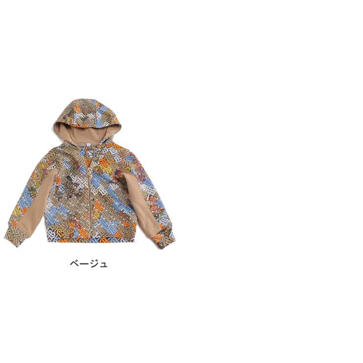 バーバリー BURBERRY パーカー フーディー フード 子供服 キッズ トップス モノグラム コットン ブランド ギフト レディース 4Y 8Y 10Y 12Y 14Y BBK8062182｜zen｜02