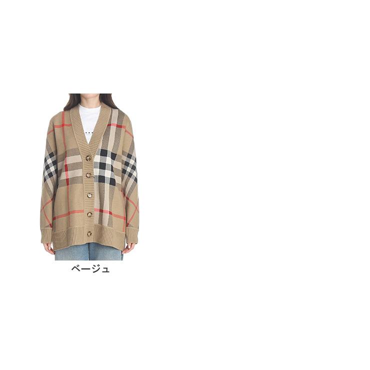 BURBERRY バーバリー カーディガン レディース チェック ウール BURBERRY バーバリー カーディガン レディース チェック ウール