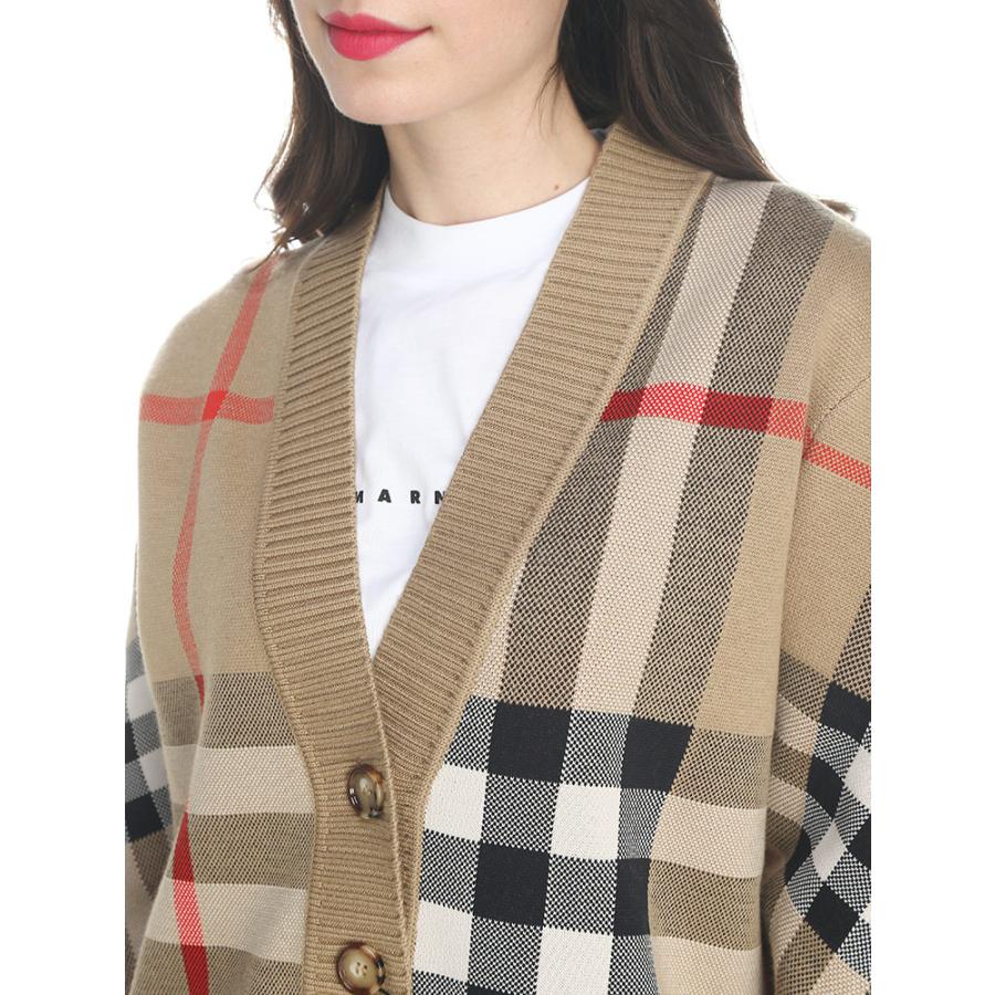 BURBERRY バーバリー カーディガン レディース チェック ウール BURBERRY バーバリー カーディガン レディース チェック ウール