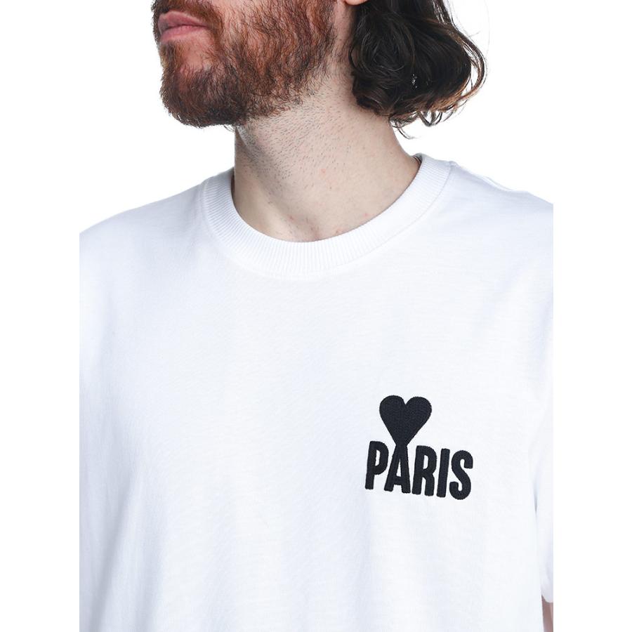 AMI Alexandre Mattiussi アミパリス Tシャツ メンズ PARIS 半袖 AMI Alexandre Mattiussi アミパリス Tシャツ メンズ PARIS 半袖