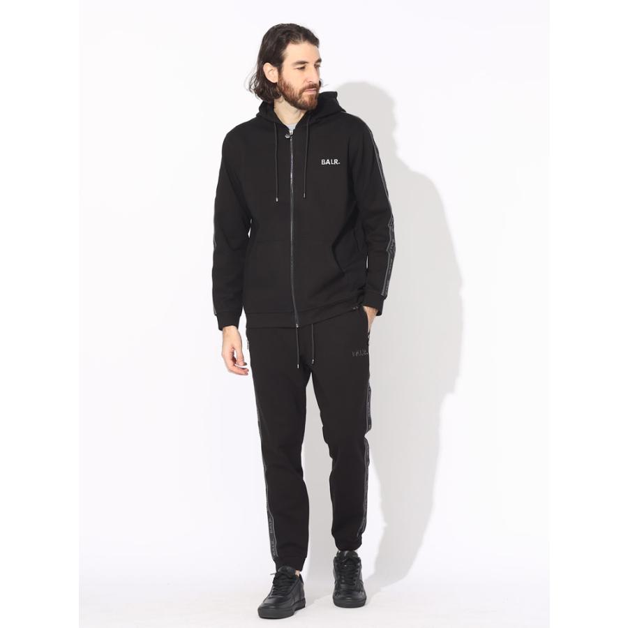 BALR. フードトップス BALR. ボーラー パーカー メンズ スウェット メタルロゴ