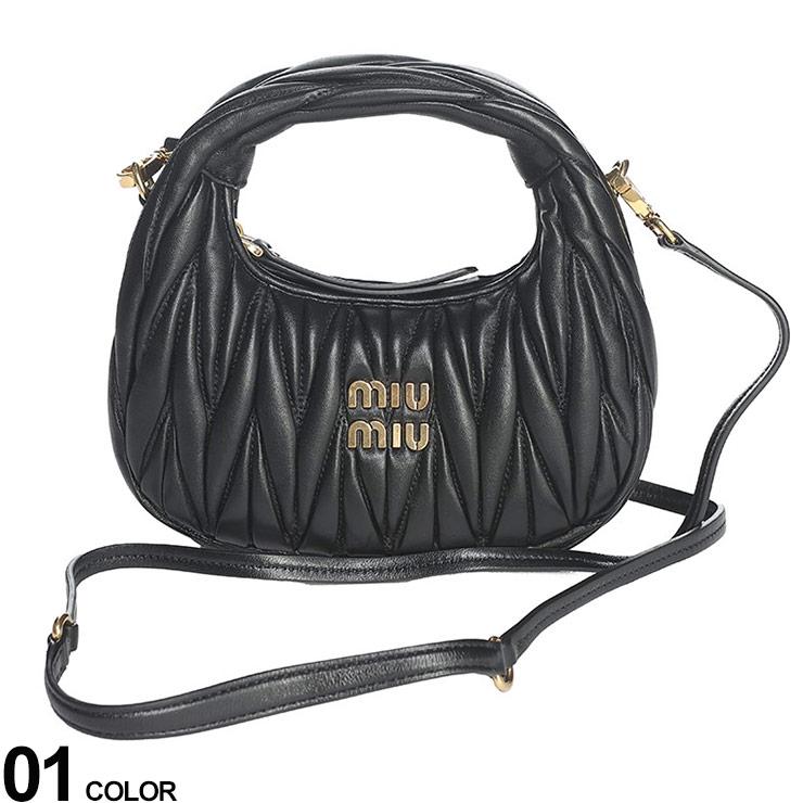 miu MIUMIU バッグ ミュウミュウ ワンダー マテラッセレザー miu MIUMIU バッグ ミュウミュウ ワンダー マテラッセレザー