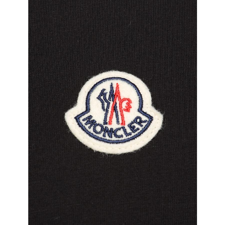 MONCLER (モンクレール) 胸ロゴワッペン 無地 クルーネック 半袖 Tシャツ MC8C00025829H8｜zen｜06