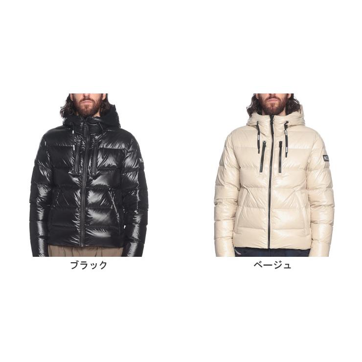 希少　マッカージュ　ラムレザー ダウンベスト　メタルロゴ　ベージュ 楽天市場】マッカージュ MACKAGE ダウン calla-c コート ジャケット