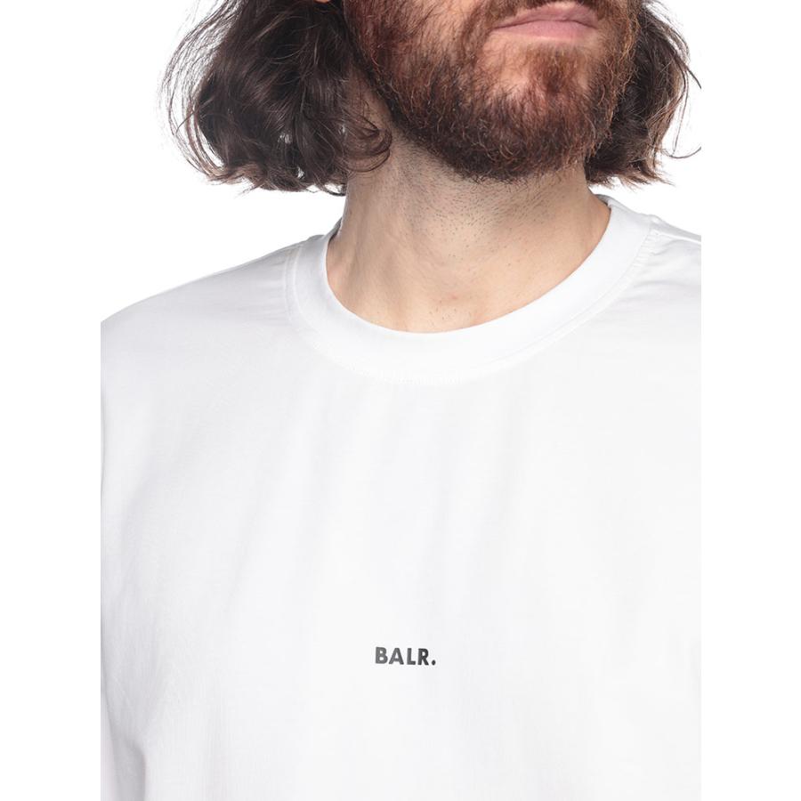 BALR. ボーラー ミニロゴ クルーネック 長袖 Tシャツ メンズ　L　黒 BALR.（ボーラー） tシャツ ロゴプリント クルーネック 長袖 Tシャツ